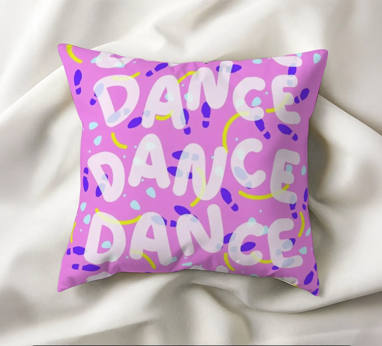 Dance Dance Dance decorative cushion by Jan Luzar