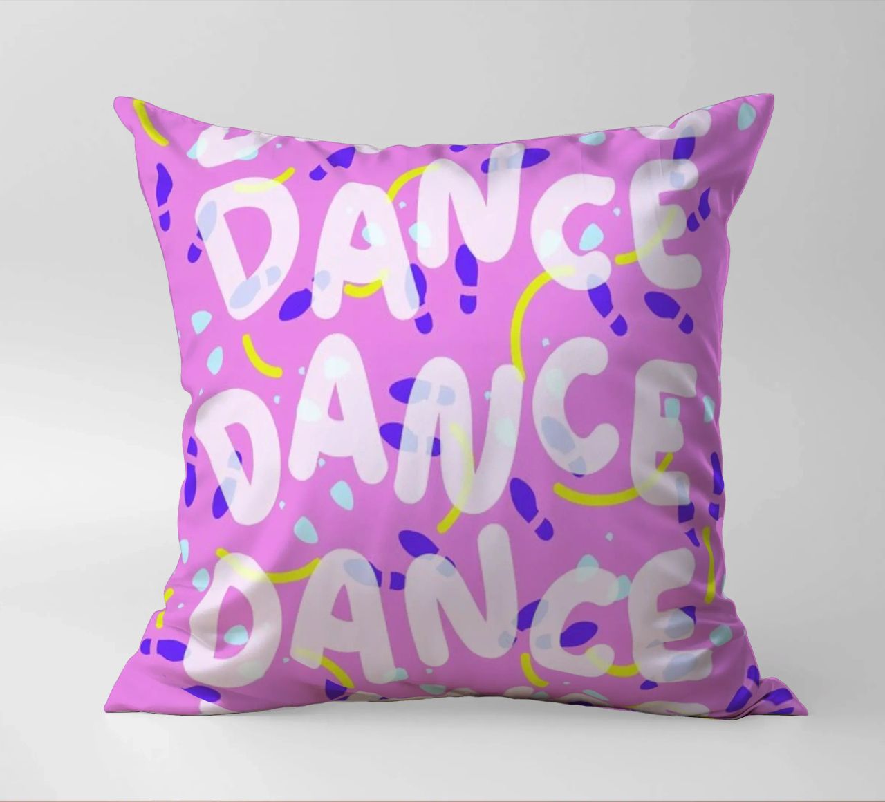 Dance Dance Dance decorative cushion by Jan Luzar