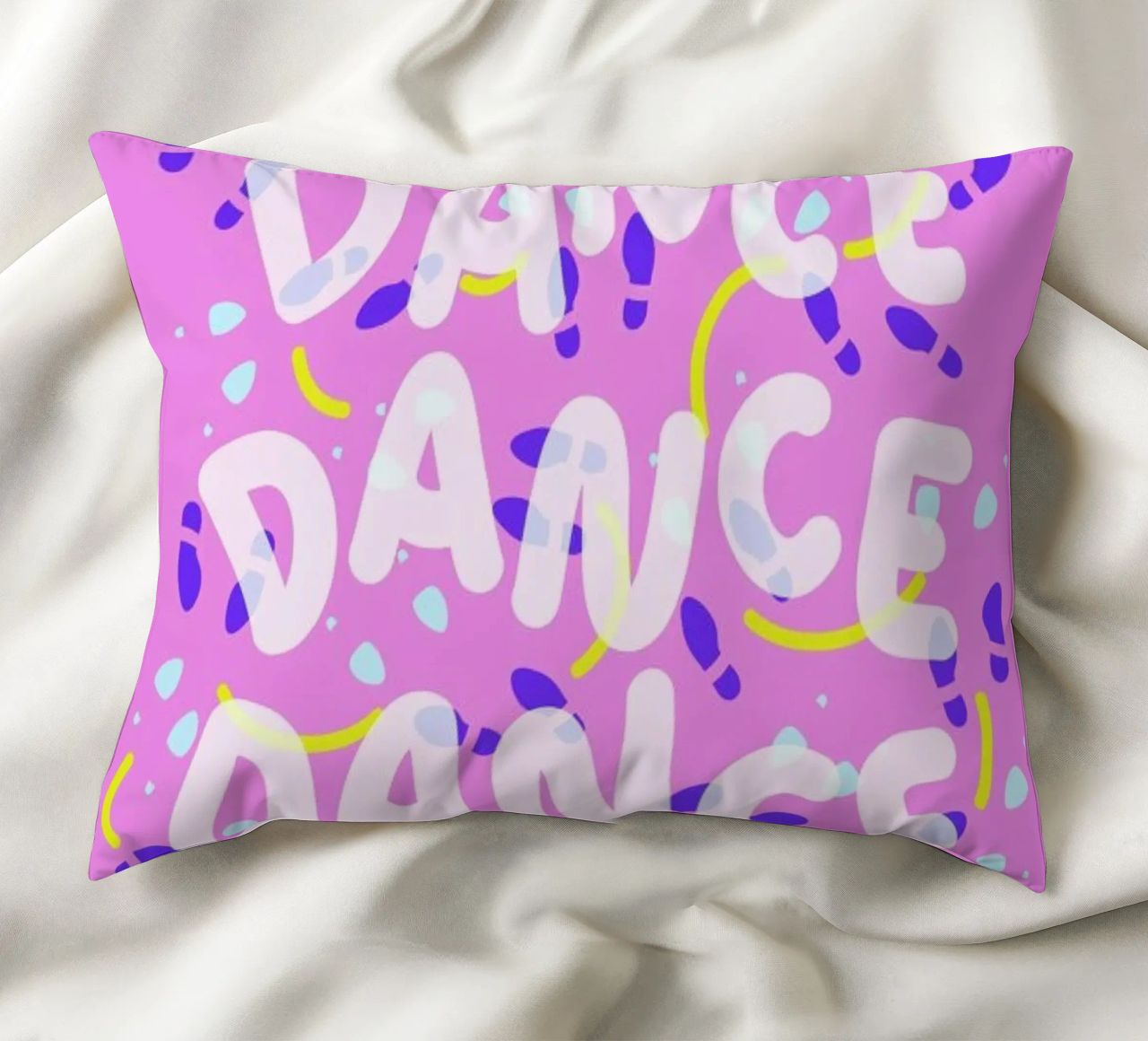 Dance Dance Dance decorative cushion by Jan Luzar