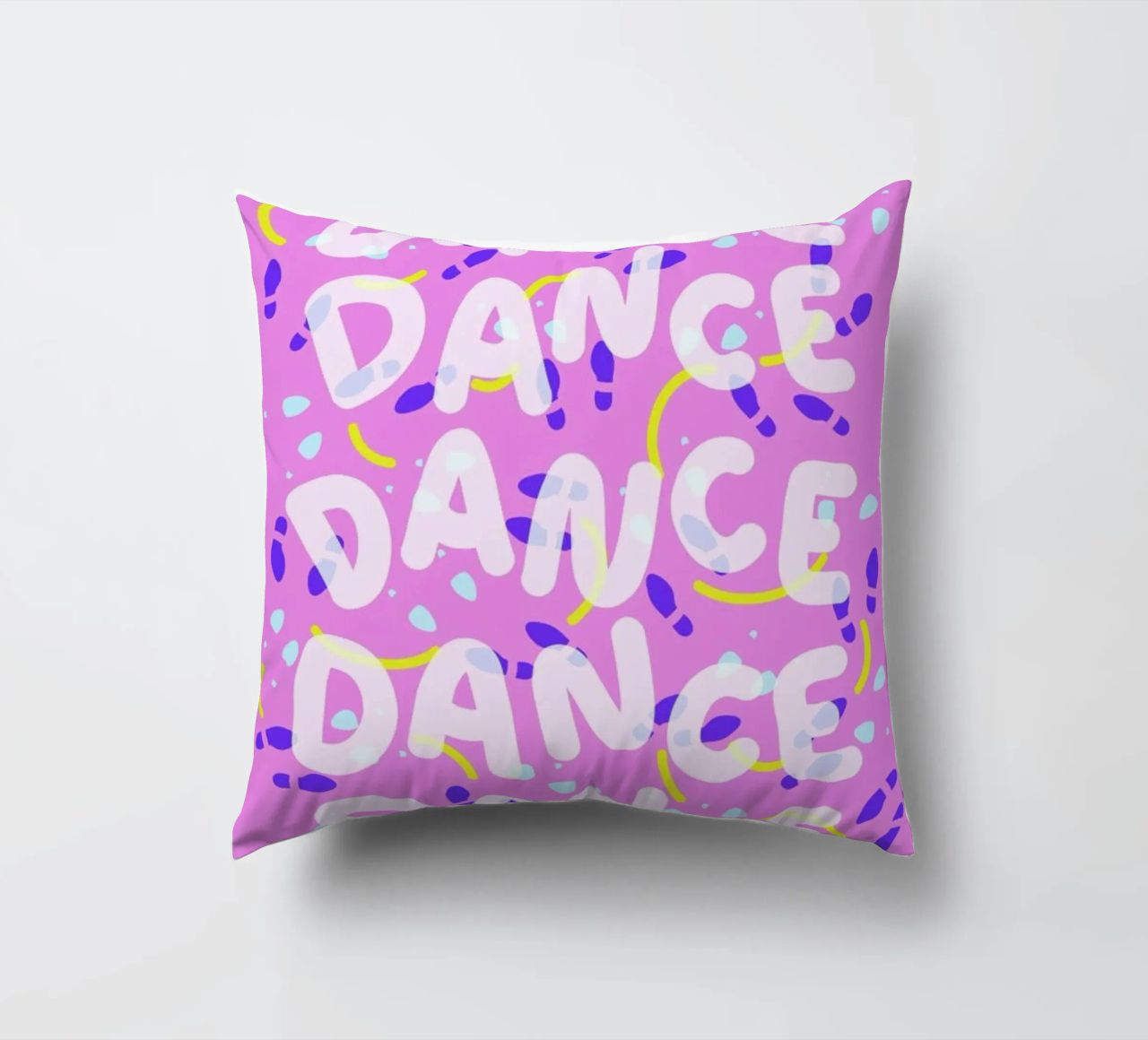 Dance Dance Dance decorative cushion by Jan Luzar
