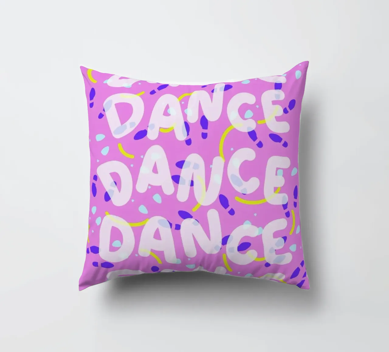 Dance Dance Dance decorative cushion by Jan Luzar