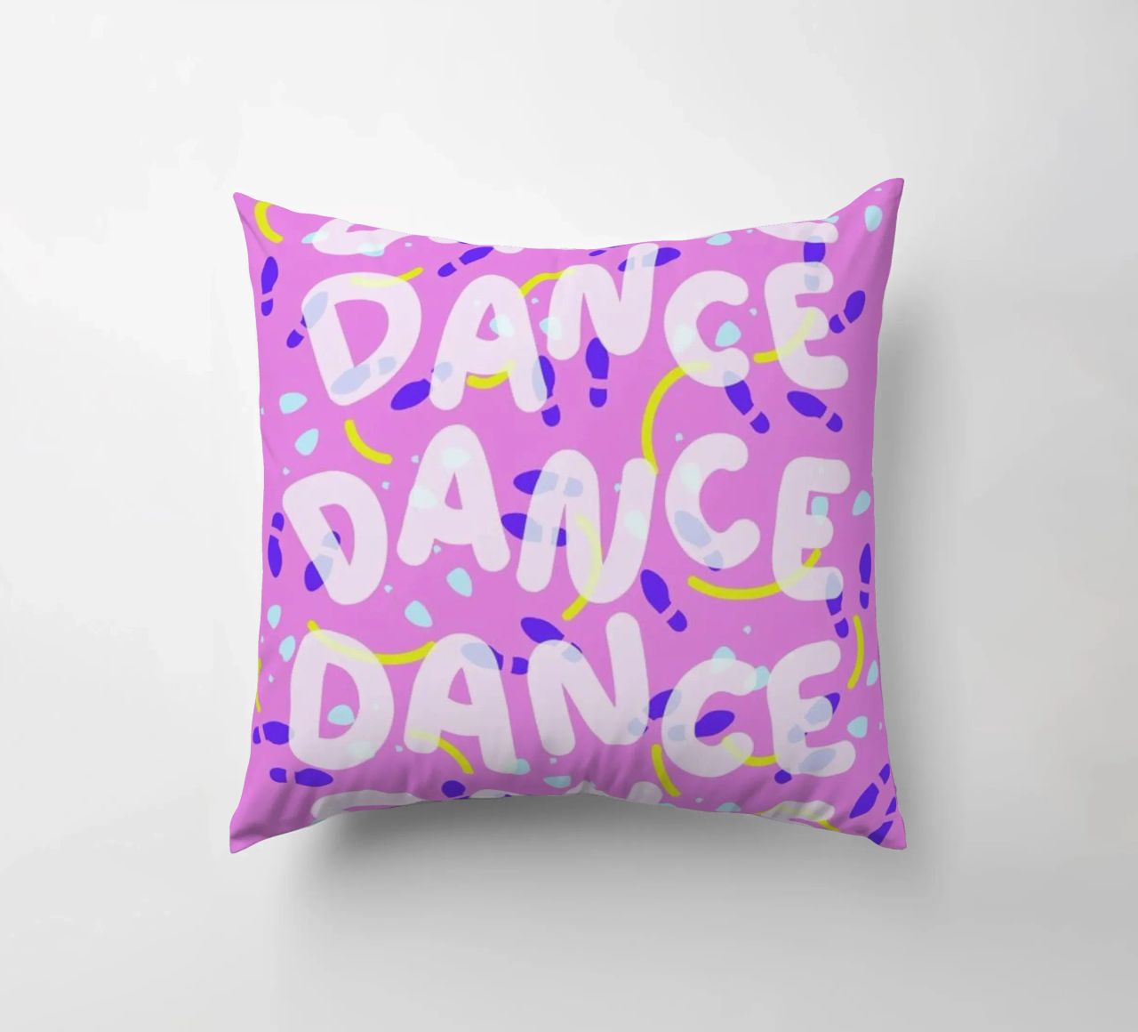 Dance Dance Dance decorative cushion by Jan Luzar