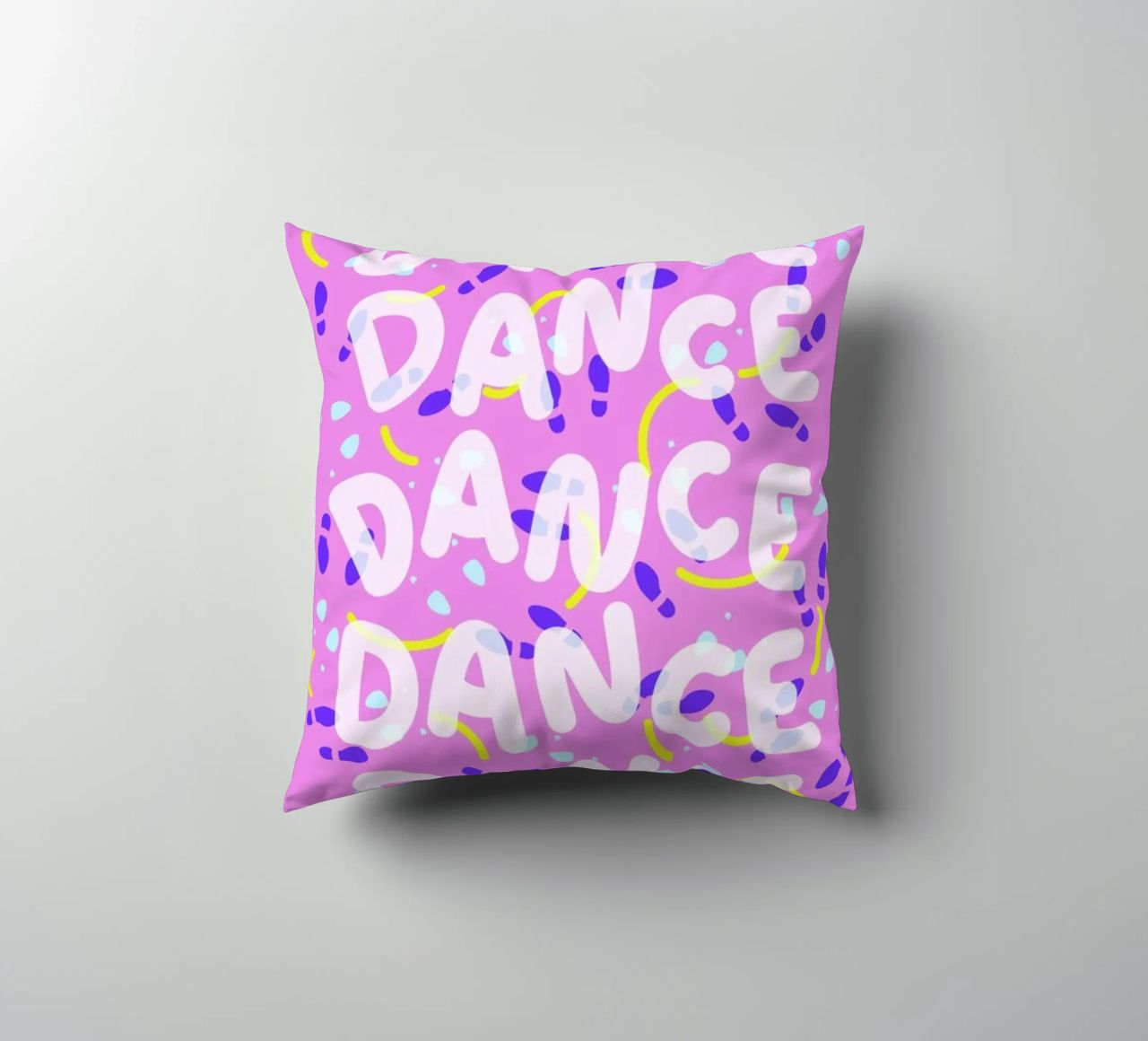 Dance Dance Dance decorative cushion by Jan Luzar