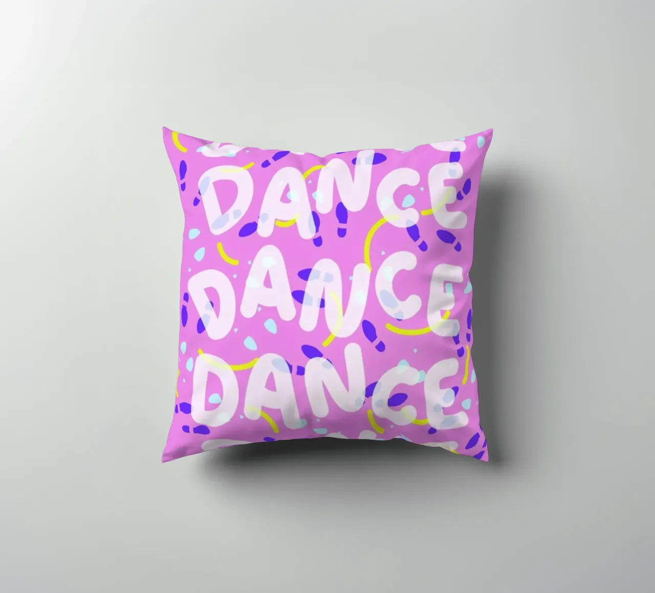 Dance Dance Dance decorative cushion by Jan Luzar