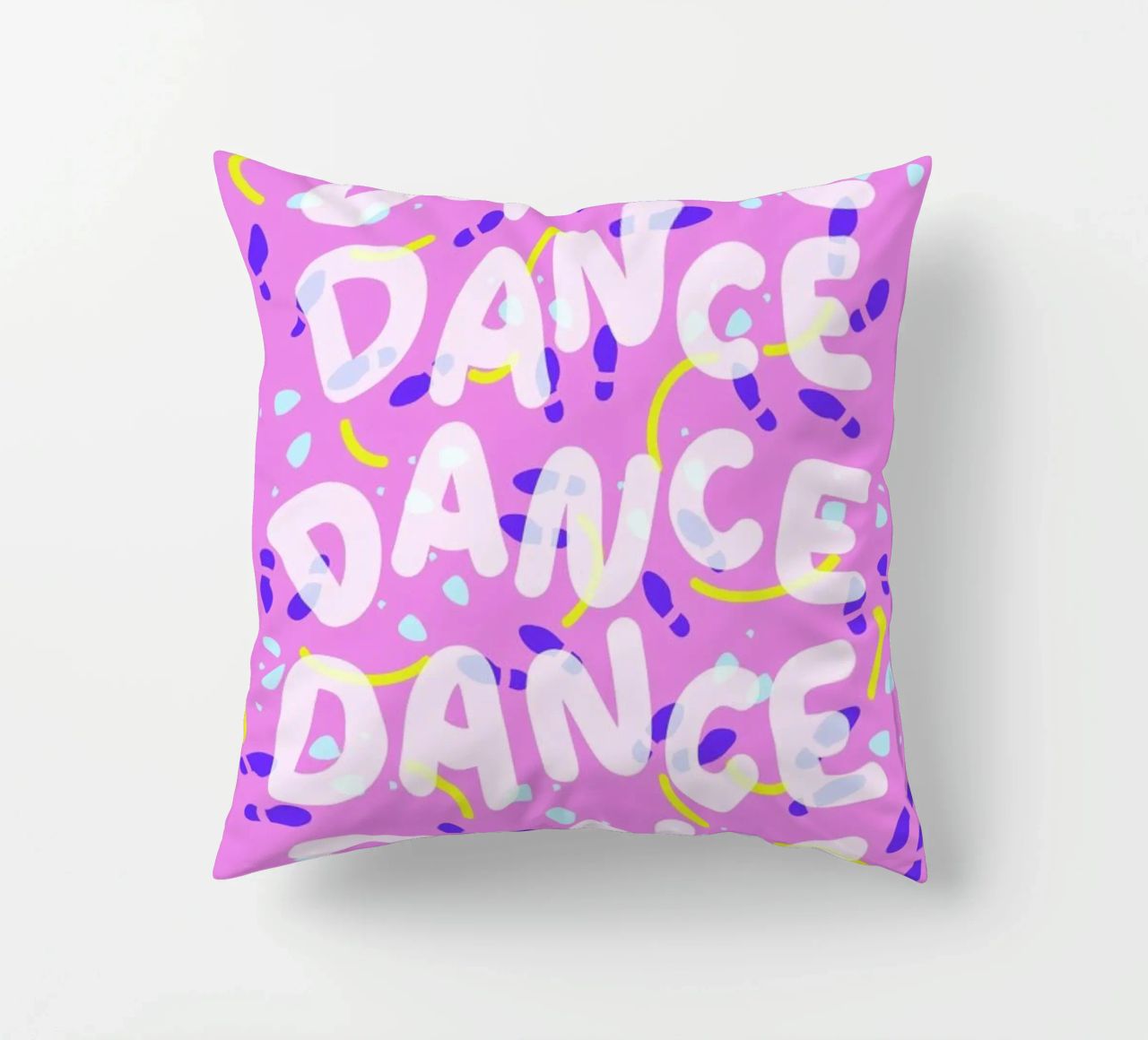Dance Dance Dance decorative cushion by Jan Luzar