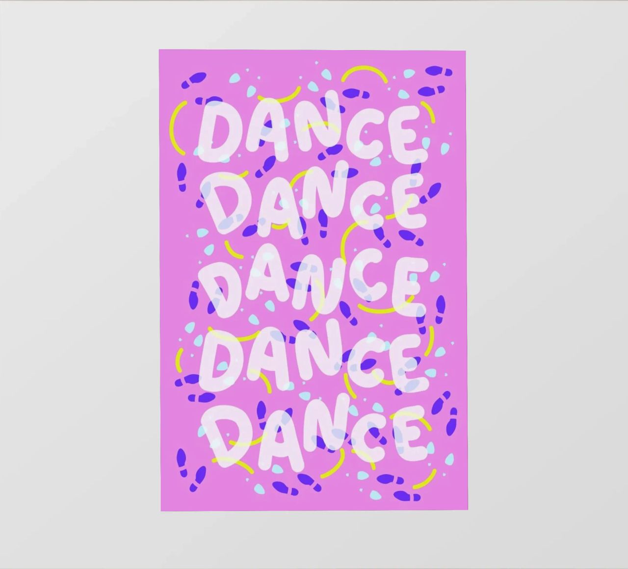 Dance Dance Dance backlit film by Jan Luzar
