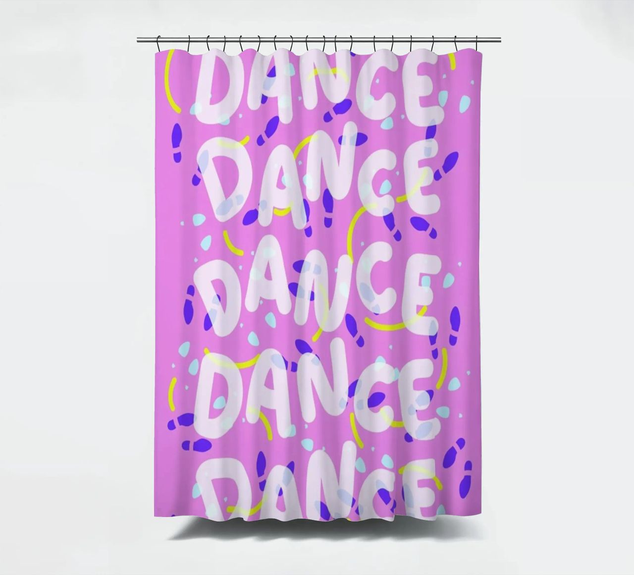 Dance Dance Dance shower curtain by Jan Luzar
