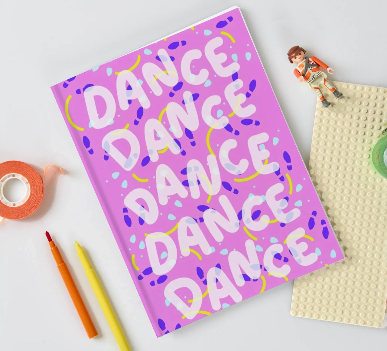 Dance Dance Dance notebook by Jan Luzar