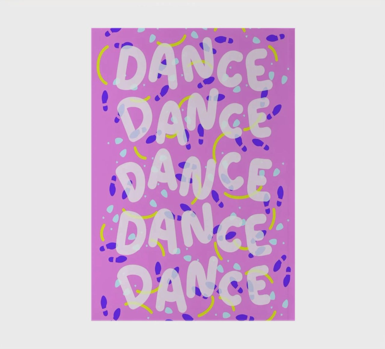 Dance Dance Dance notebook by Jan Luzar