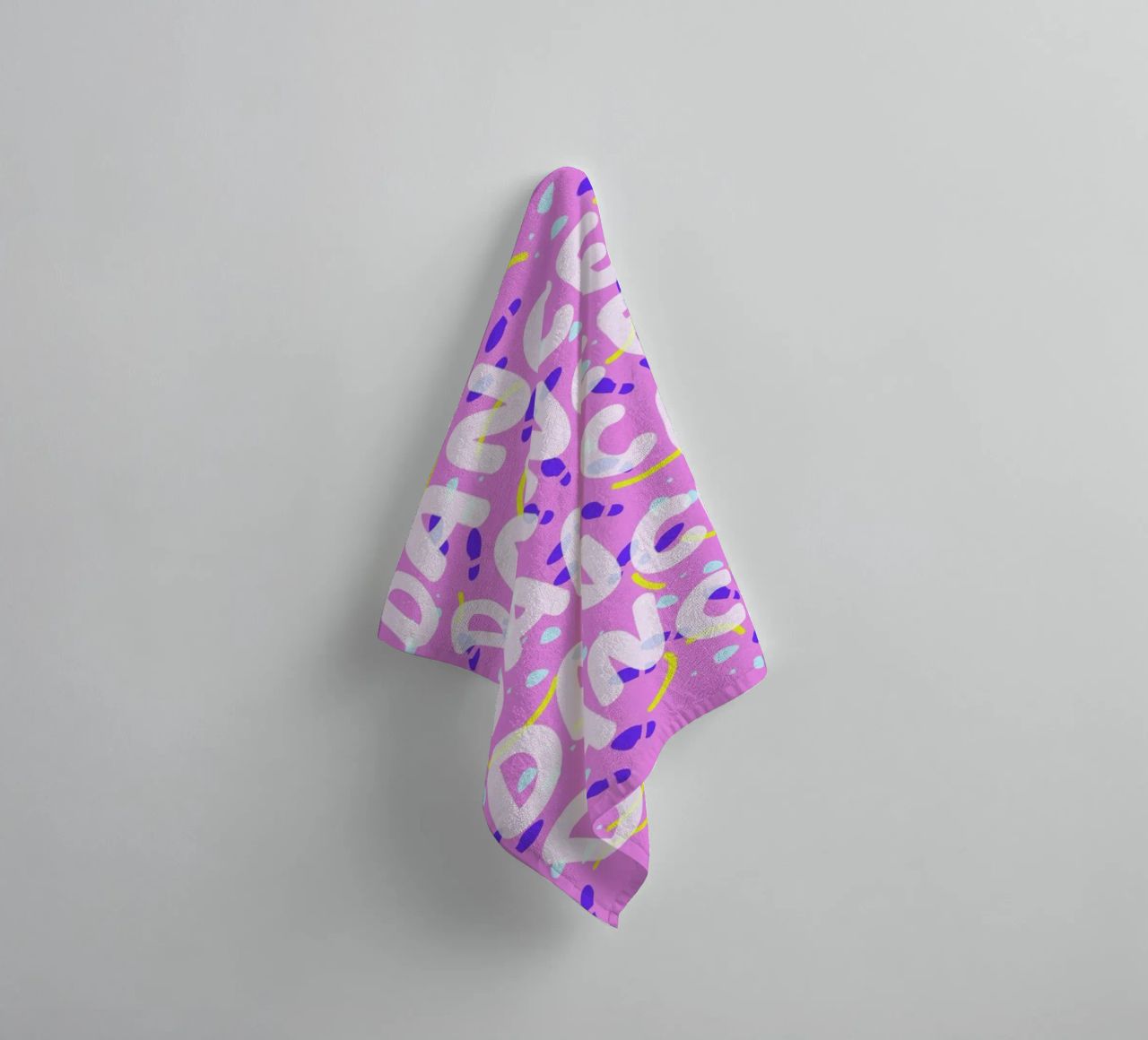 Dance Dance Dance towel by Jan Luzar
