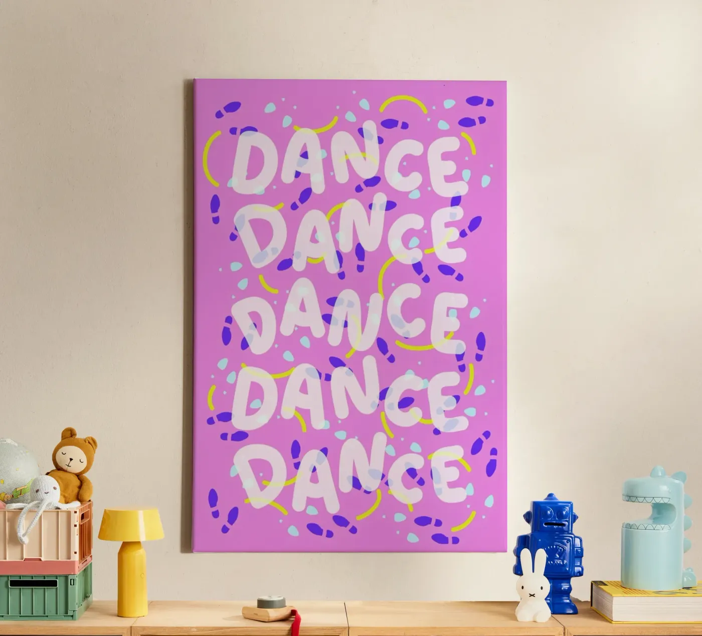 Dance Dance Dance canvas by Jan Luzar