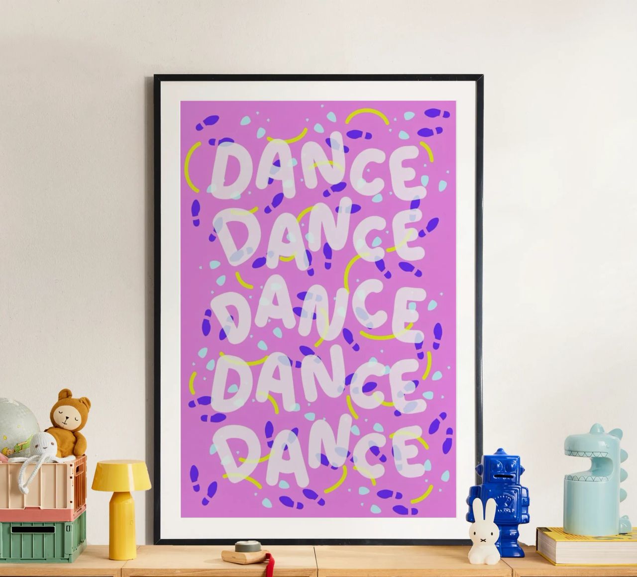 Dance Dance Dance poster by Jan Luzar