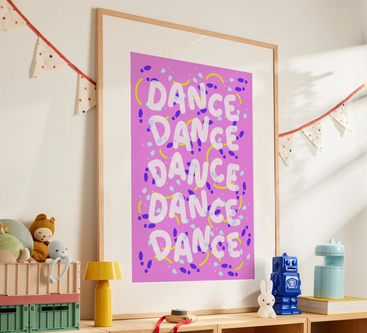 Dance Dance Dance poster by Jan Luzar