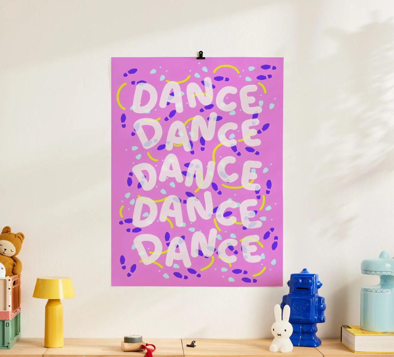 Dance Dance Dance poster by Jan Luzar
