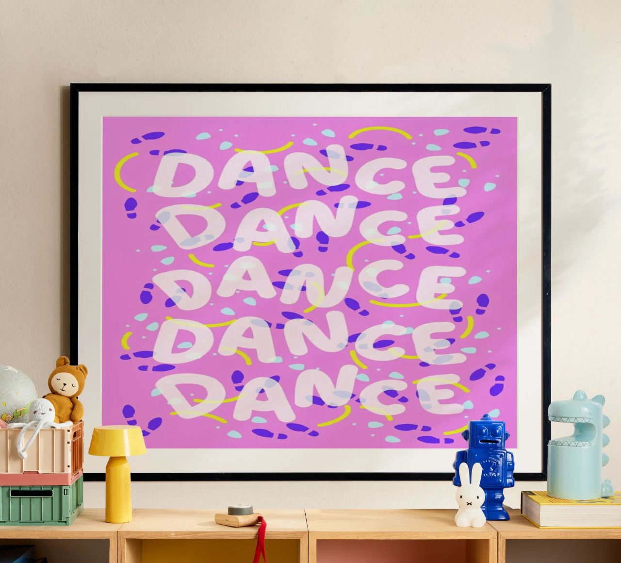Dance Dance Dance poster by Jan Luzar