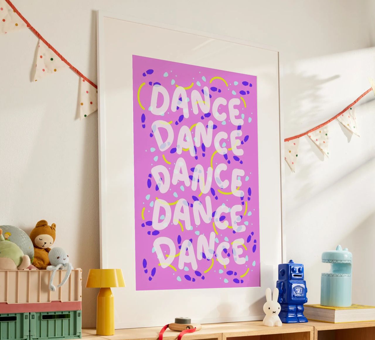 Dance Dance Dance poster by Jan Luzar