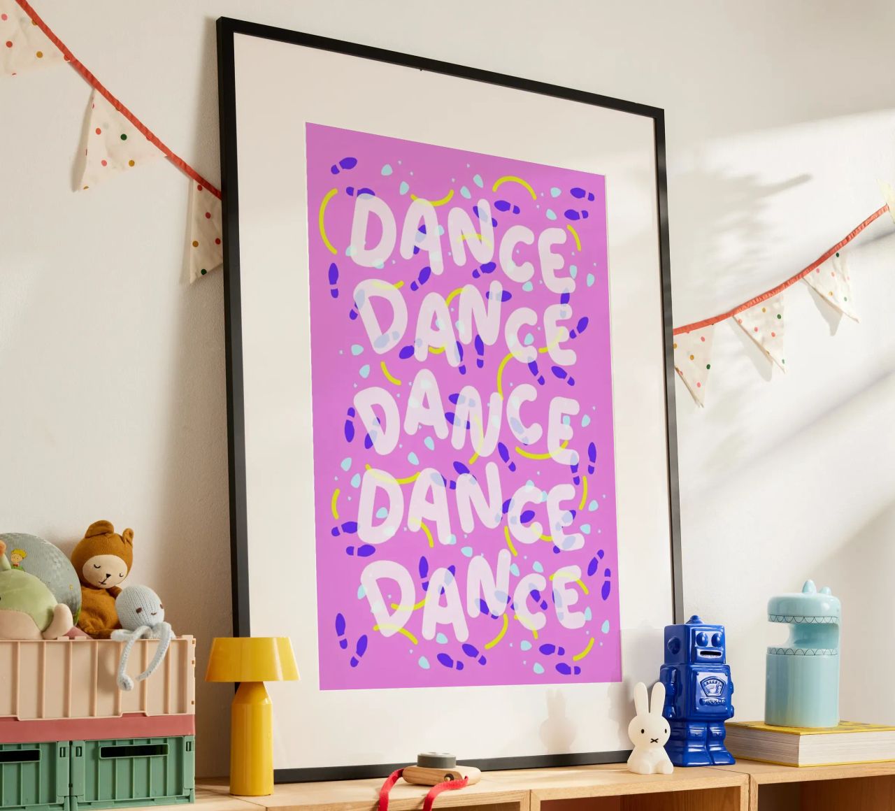 Dance Dance Dance poster by Jan Luzar