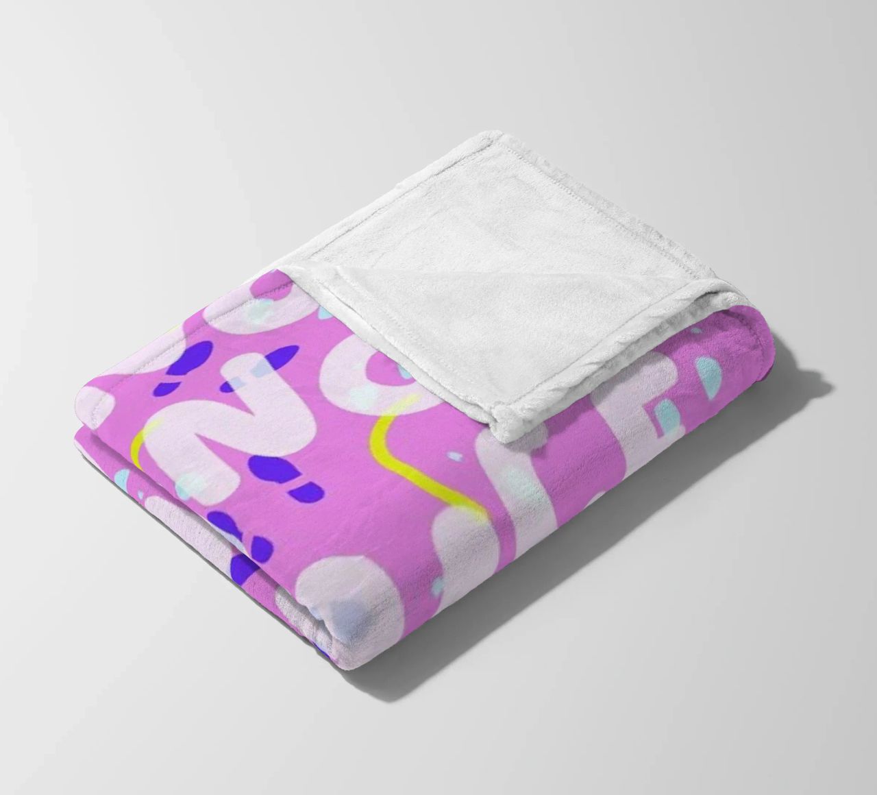 Dance Dance Dance fleece blanket by Jan Luzar
