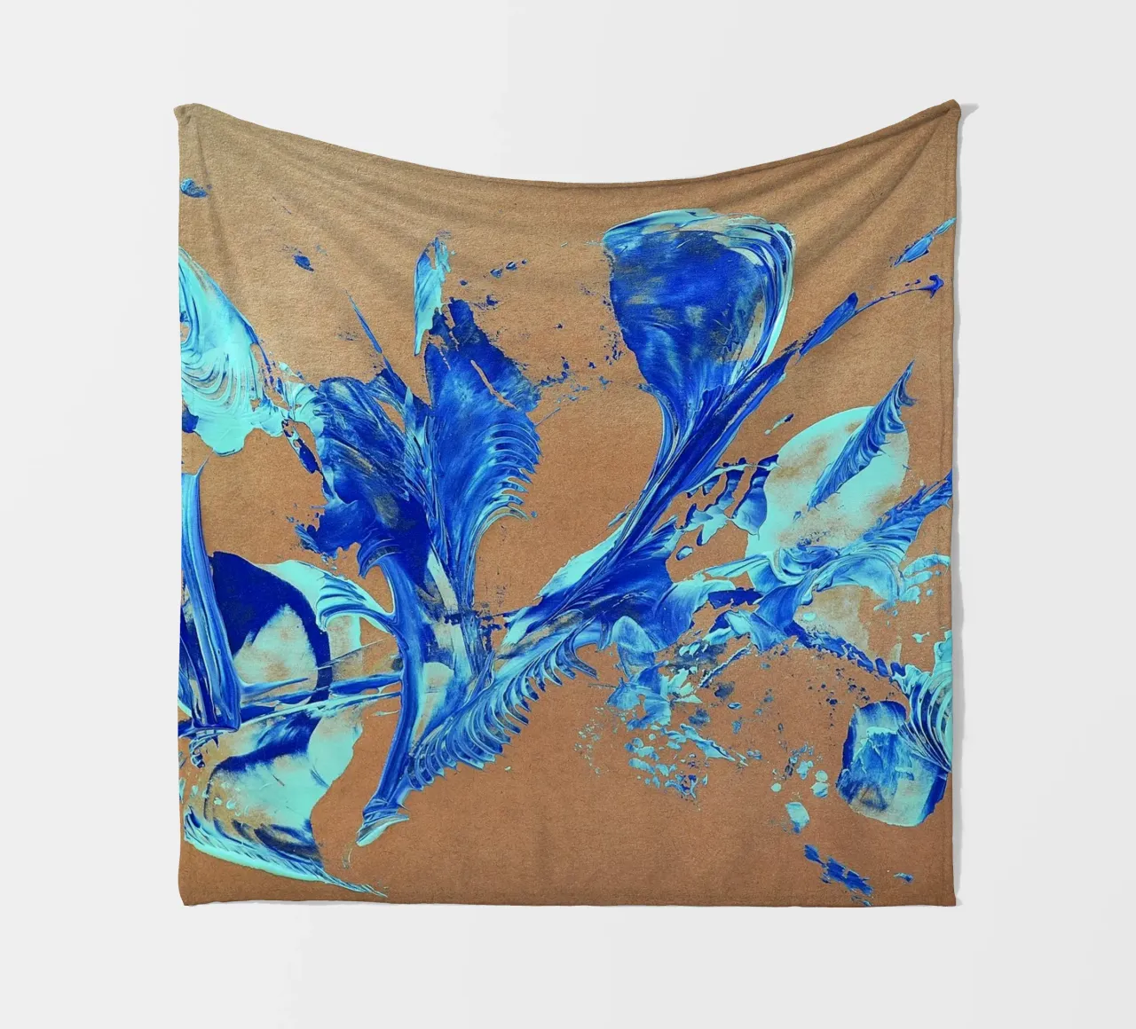 NATURAL STYLE 3 coperta in pile da Thierry Vobmann Abstract painting