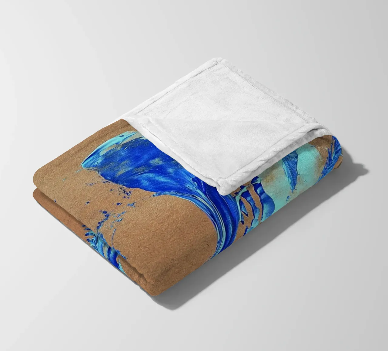 NATURAL STYLE 3 coperta in pile da Thierry Vobmann Abstract painting
