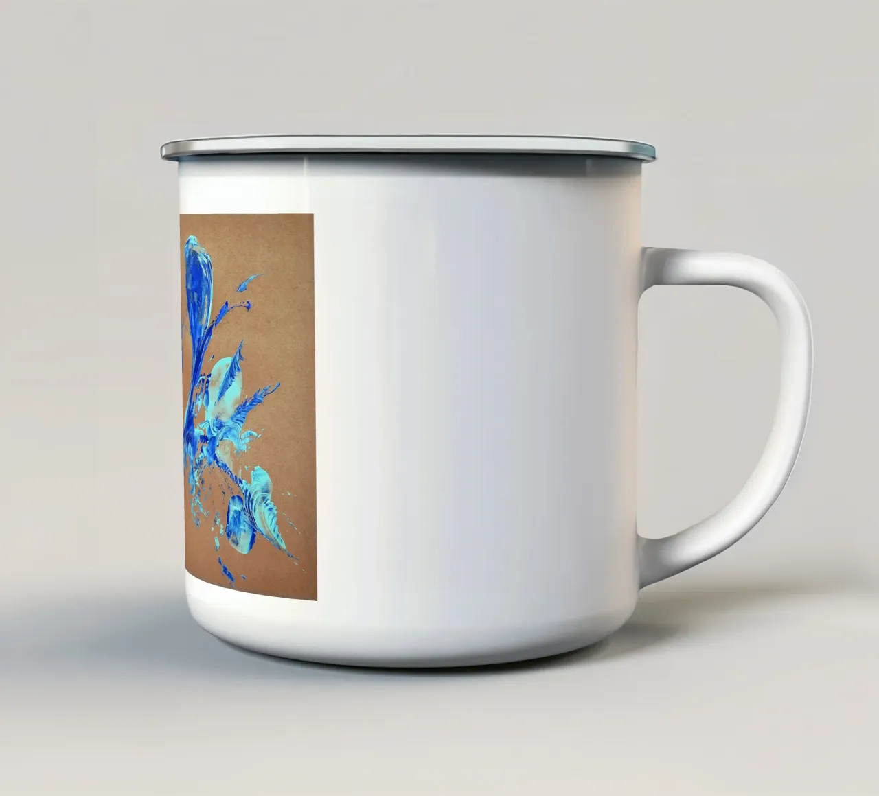 NATURAL STYLE 3 tazza in smalto da Thierry Vobmann Abstract painting