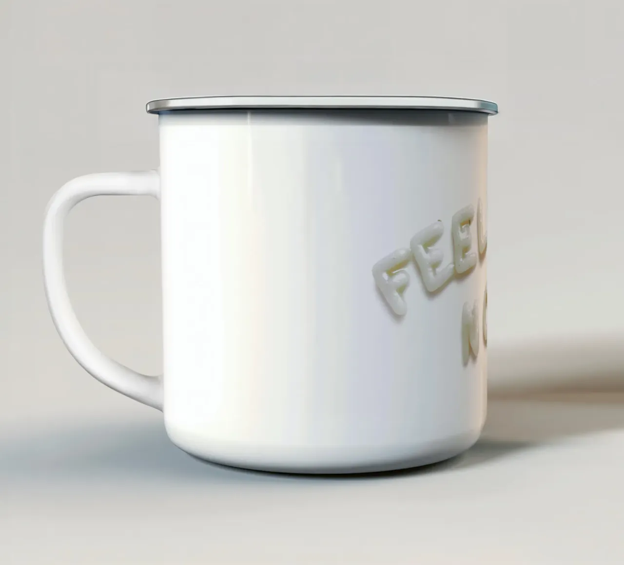 Feeling Noodly tazza in smalto da zenitt