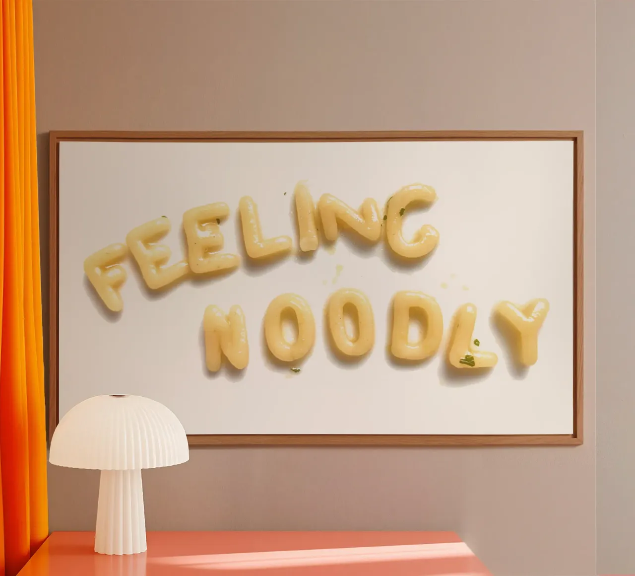 Feeling Noodly alu-dibond by zenitt
