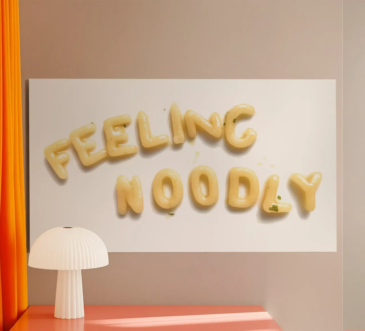 Feeling Noodly alu-dibond by zenitt