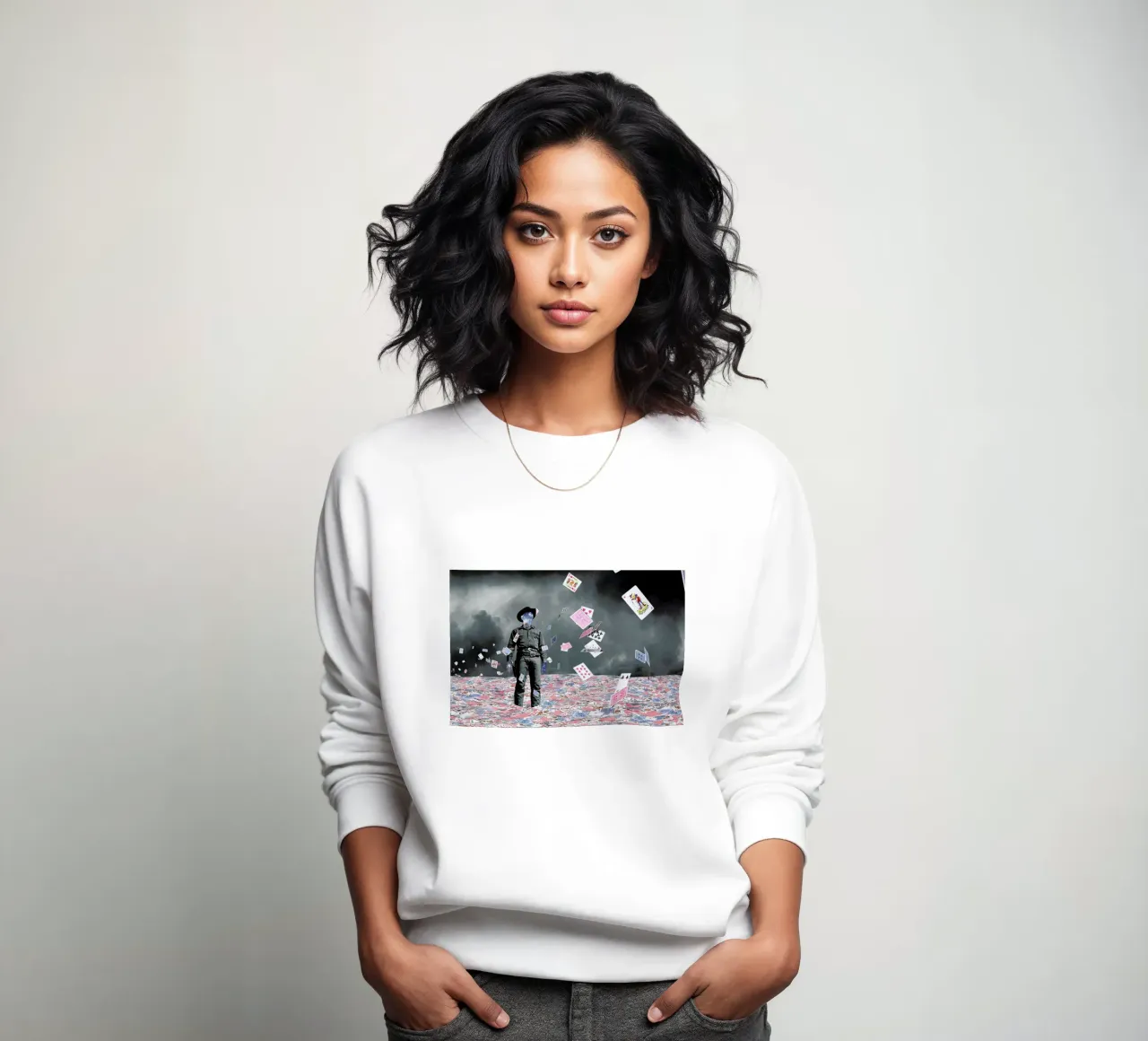 Texas Hold 'Em sweatshirt by Jason Brueck