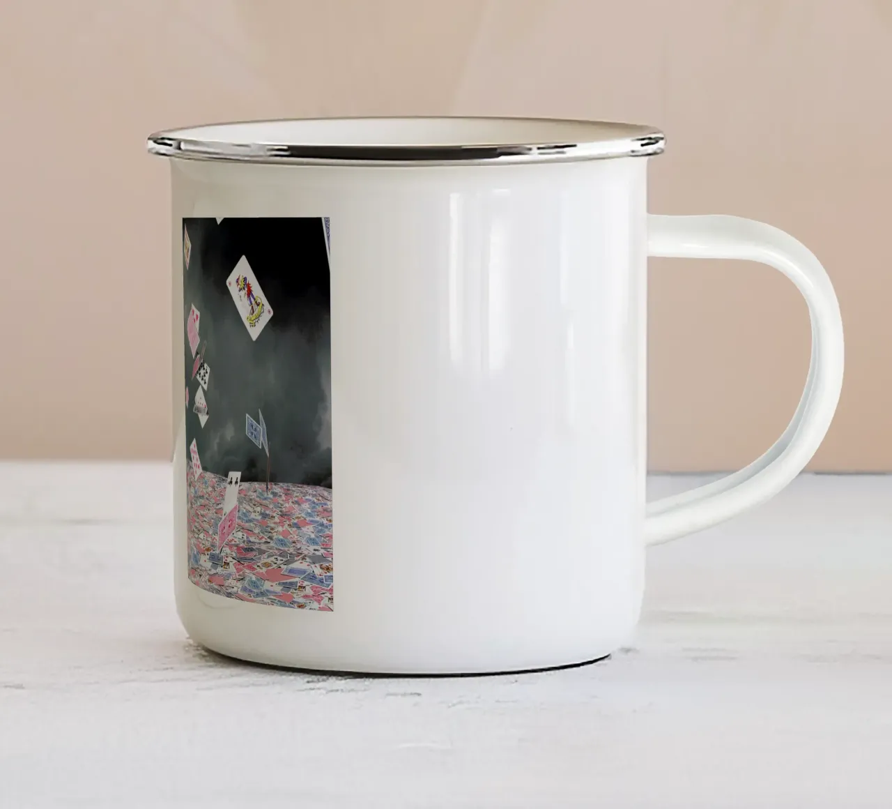 Texas Hold 'Em tazza in smalto da Jason Brueck