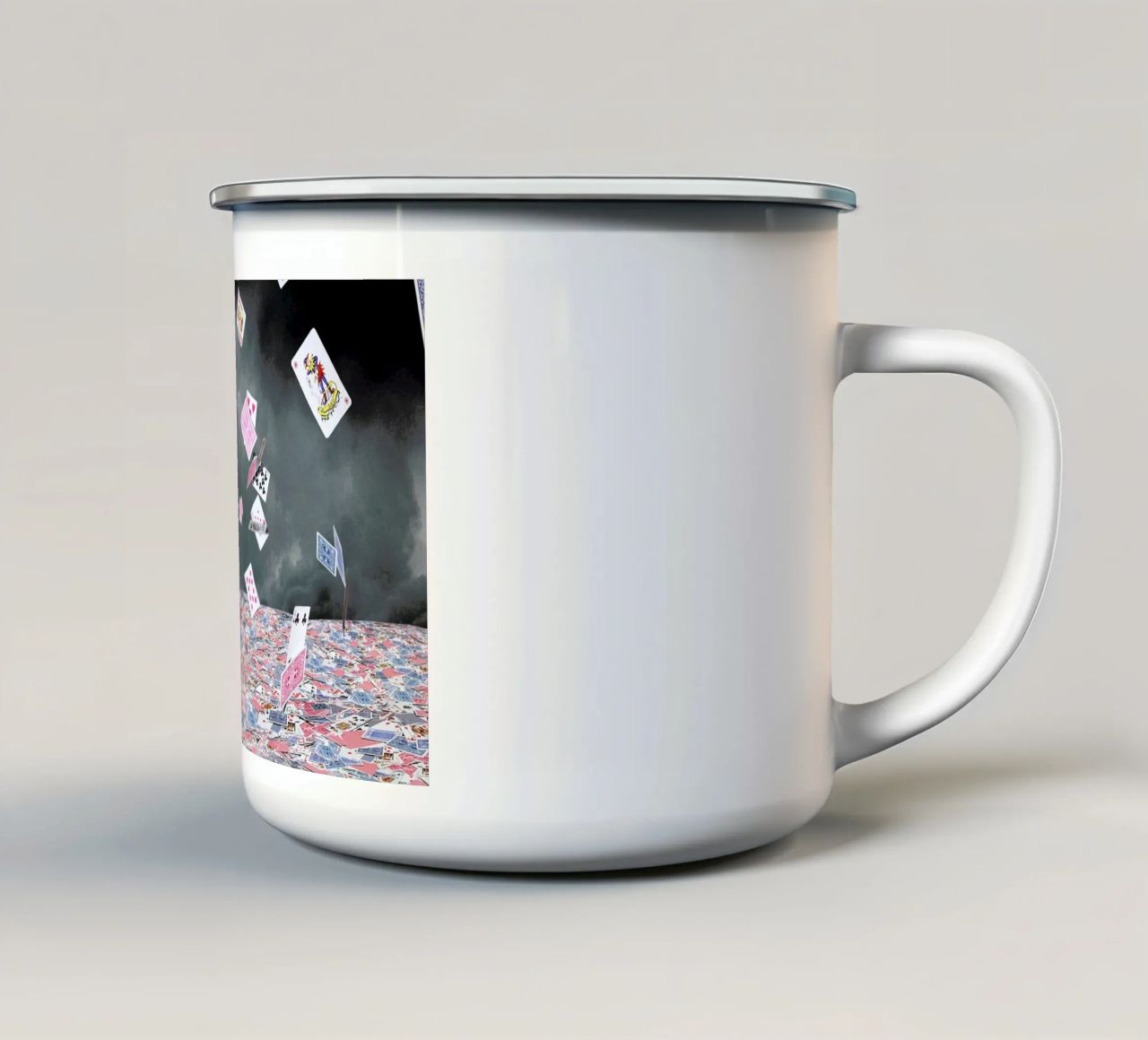 Texas Hold 'Em tazza in smalto da Jason Brueck