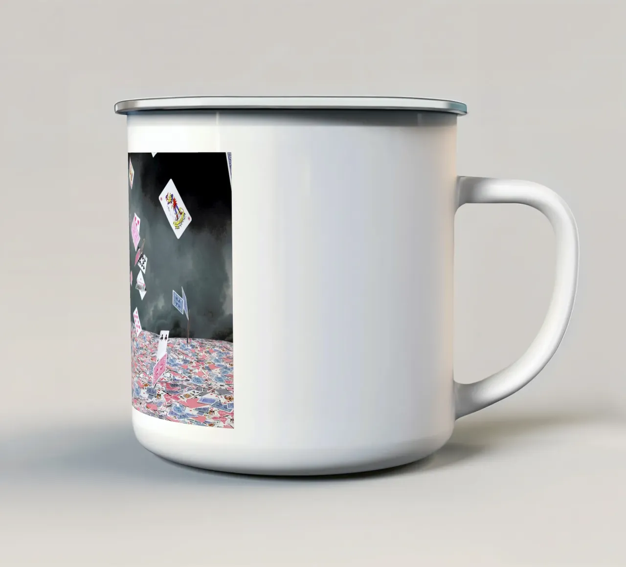Texas Hold 'Em tazza in smalto da Jason Brueck
