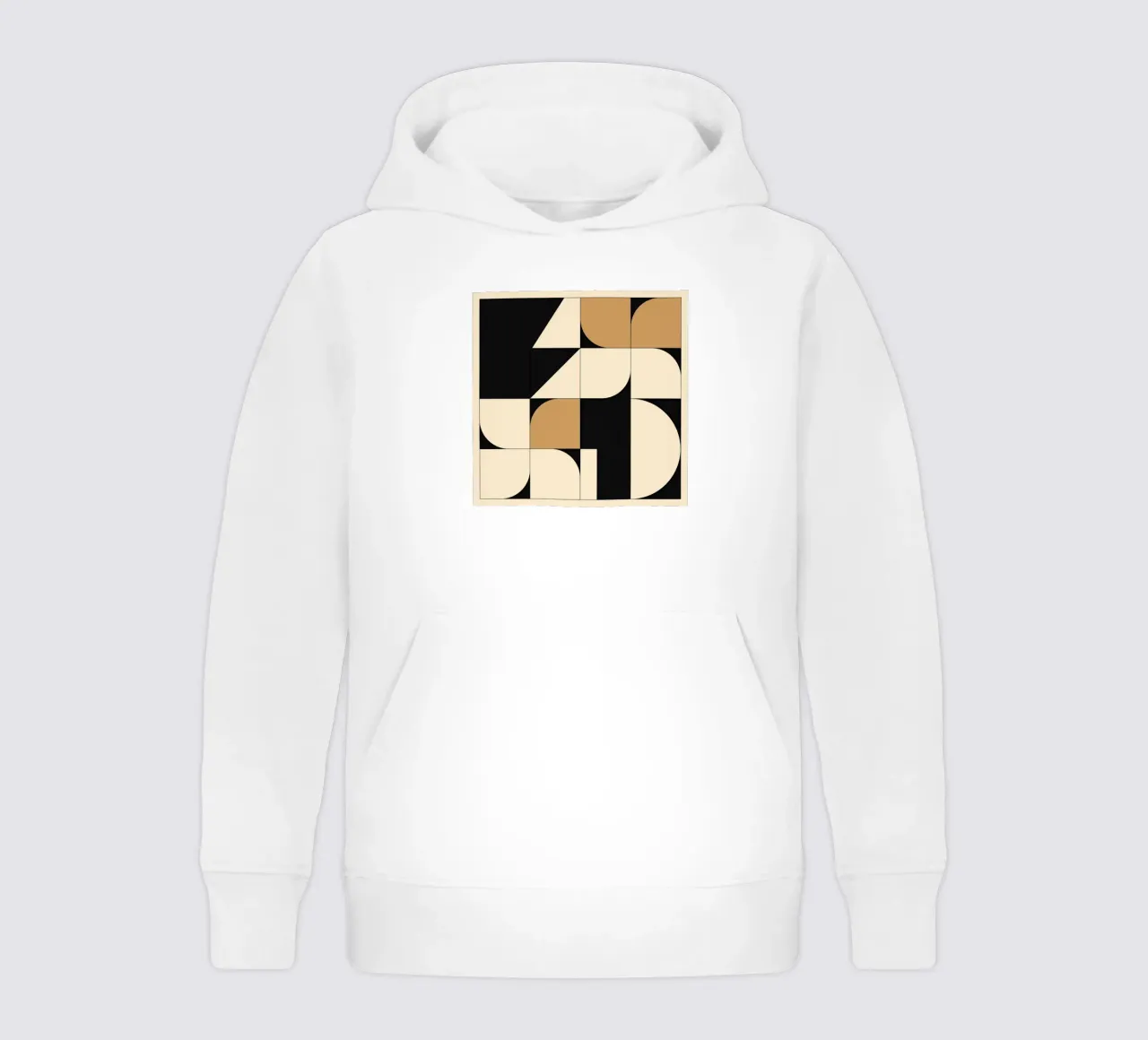 Forme geometriche moderne 48 felpa bambino con cappuccio da Gaite