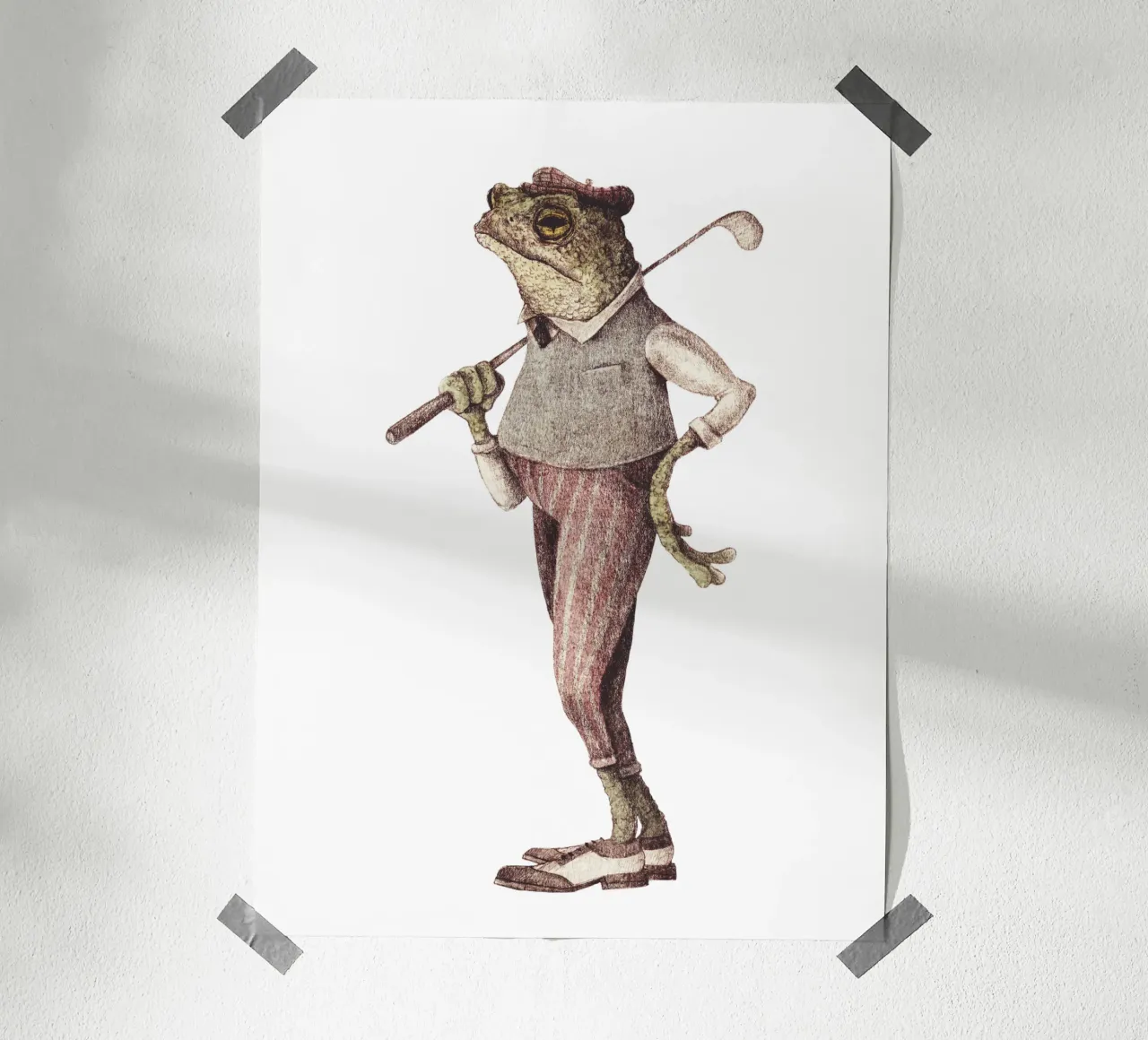 Frog Swing poster by mikekoubou