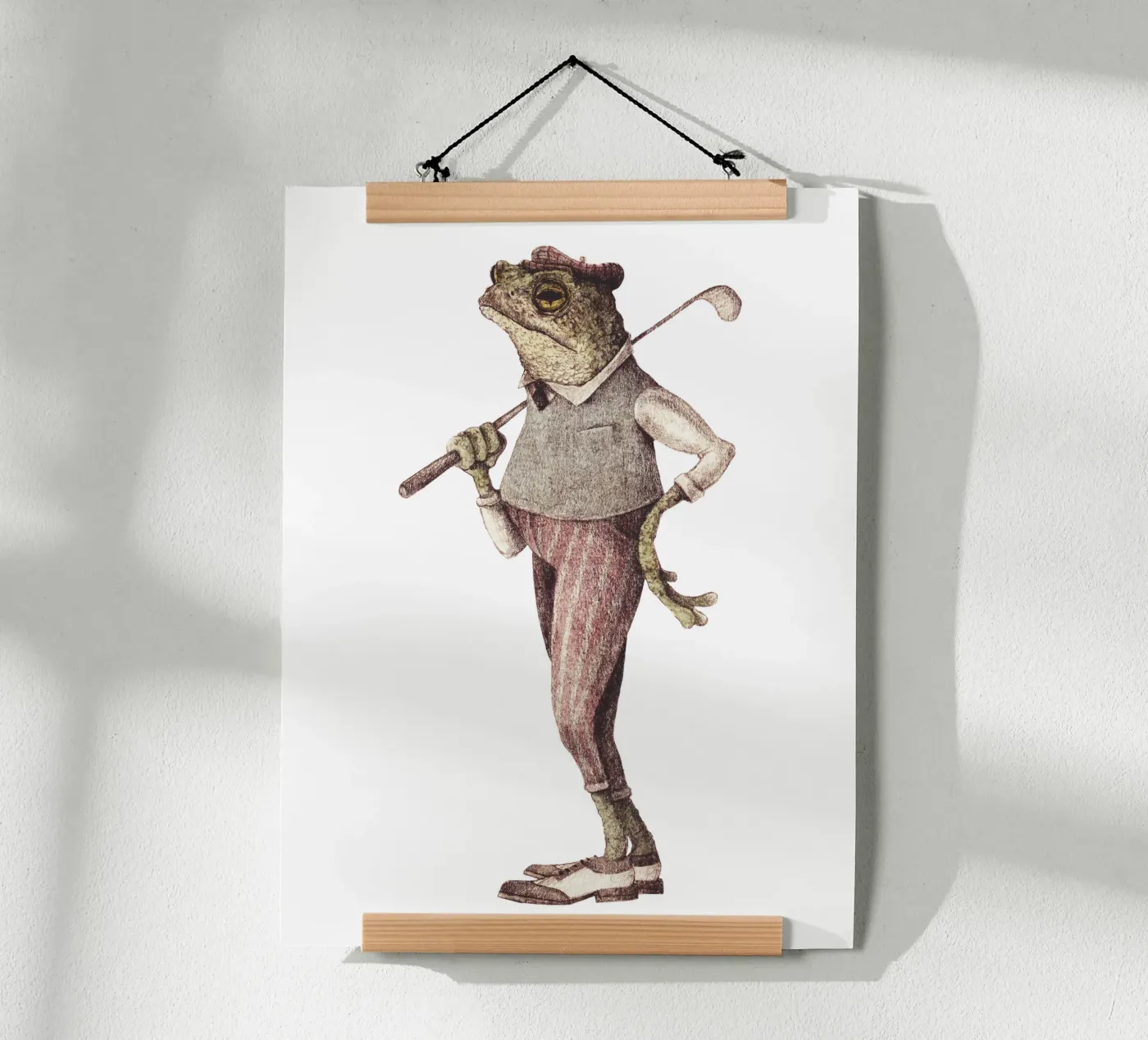 Frog Swing poster by mikekoubou