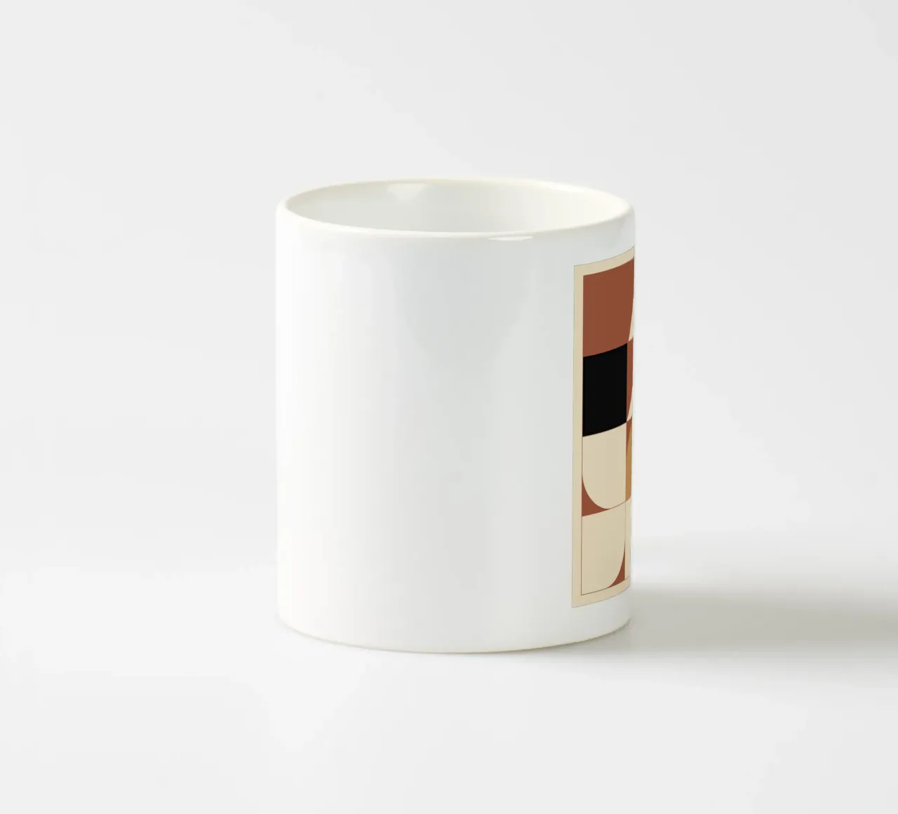 Forme geometriche moderne 49 tazza in ceramica da Gaite