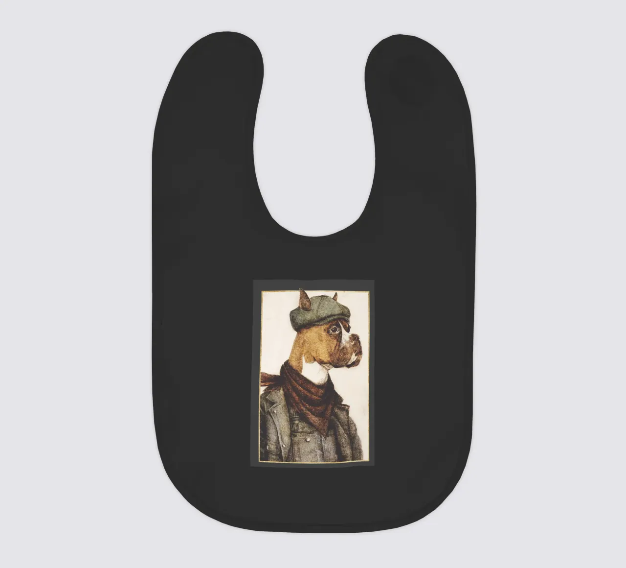 Hard Worker baby bib by mikekoubou