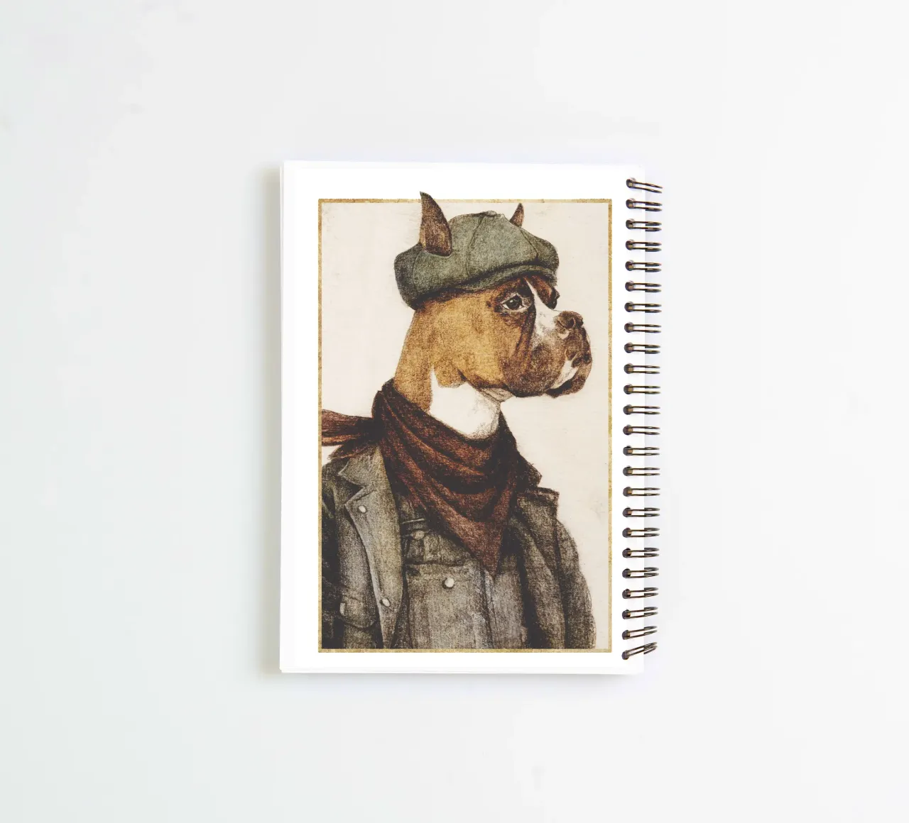 Hard Worker spiral notebook by mikekoubou