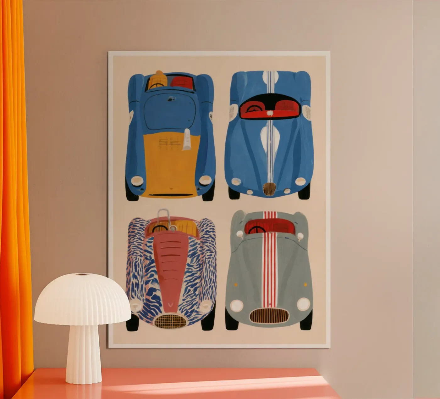 Roadster d'epoca poster da Aimee