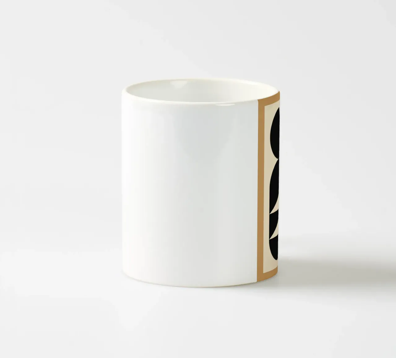 Forme geometriche moderne 47 tazza in ceramica da Gaite
