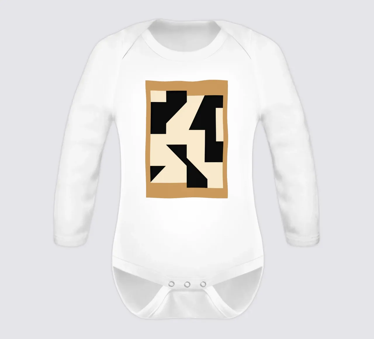 Minimalist 130 long-sleeve baby romper by Gaite