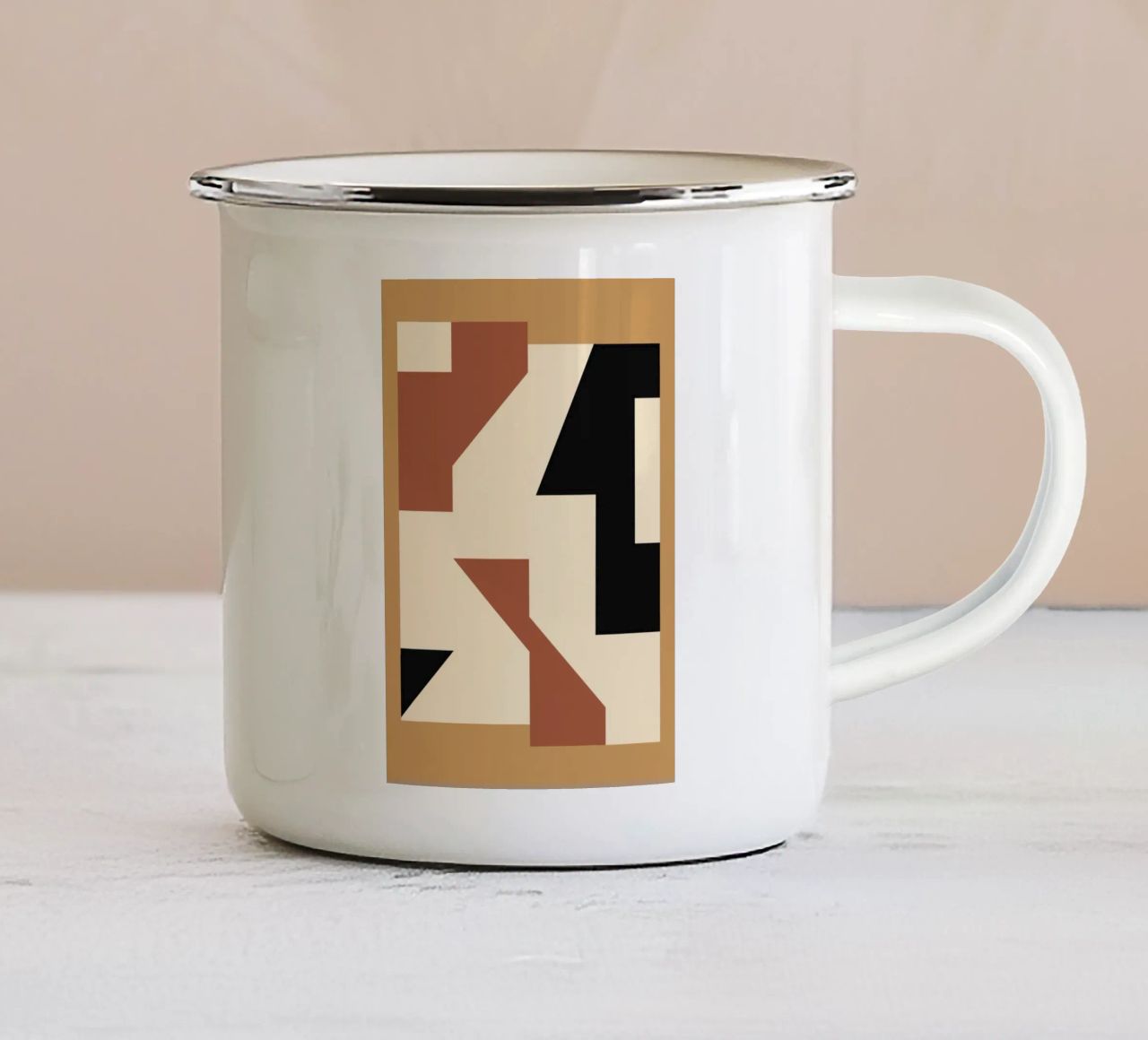 Minimalista 129 tazza in smalto da Gaite