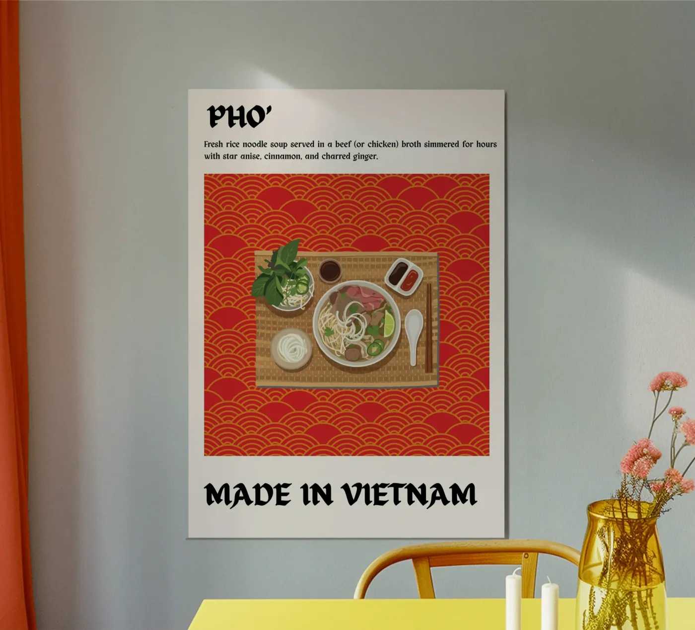 Pho' Poster von Nour Studio