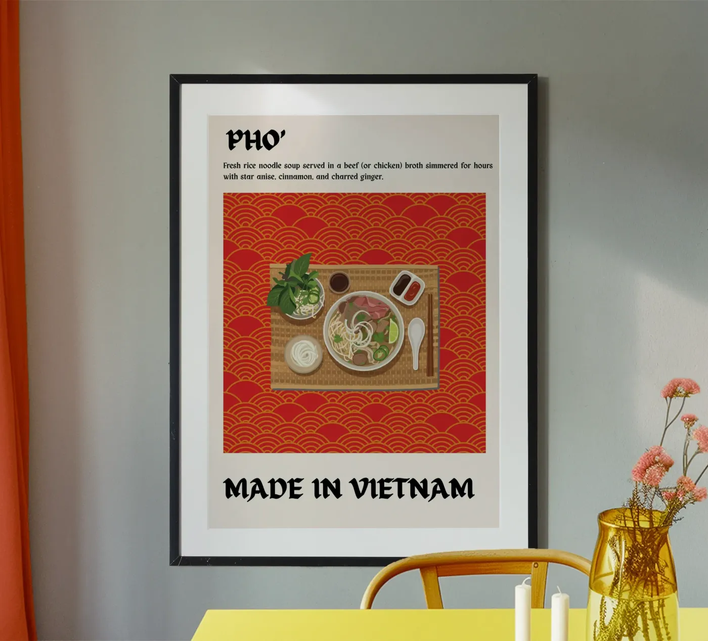 Pho' Poster von Nour Studio
