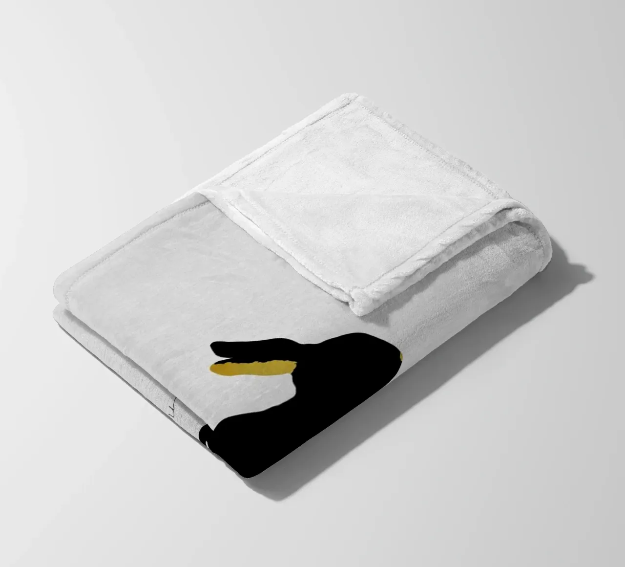 Un coniglietto ti ama coperta in pile da Orara Studio