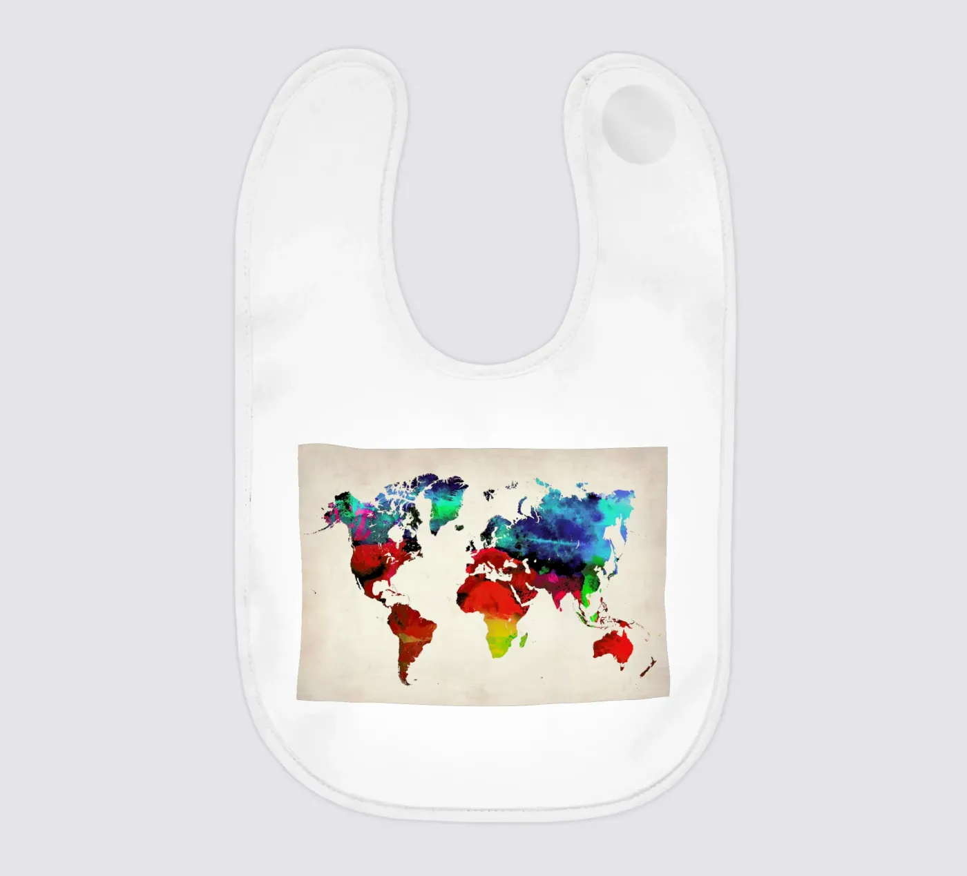 World Map baby slabbetje van Naxart