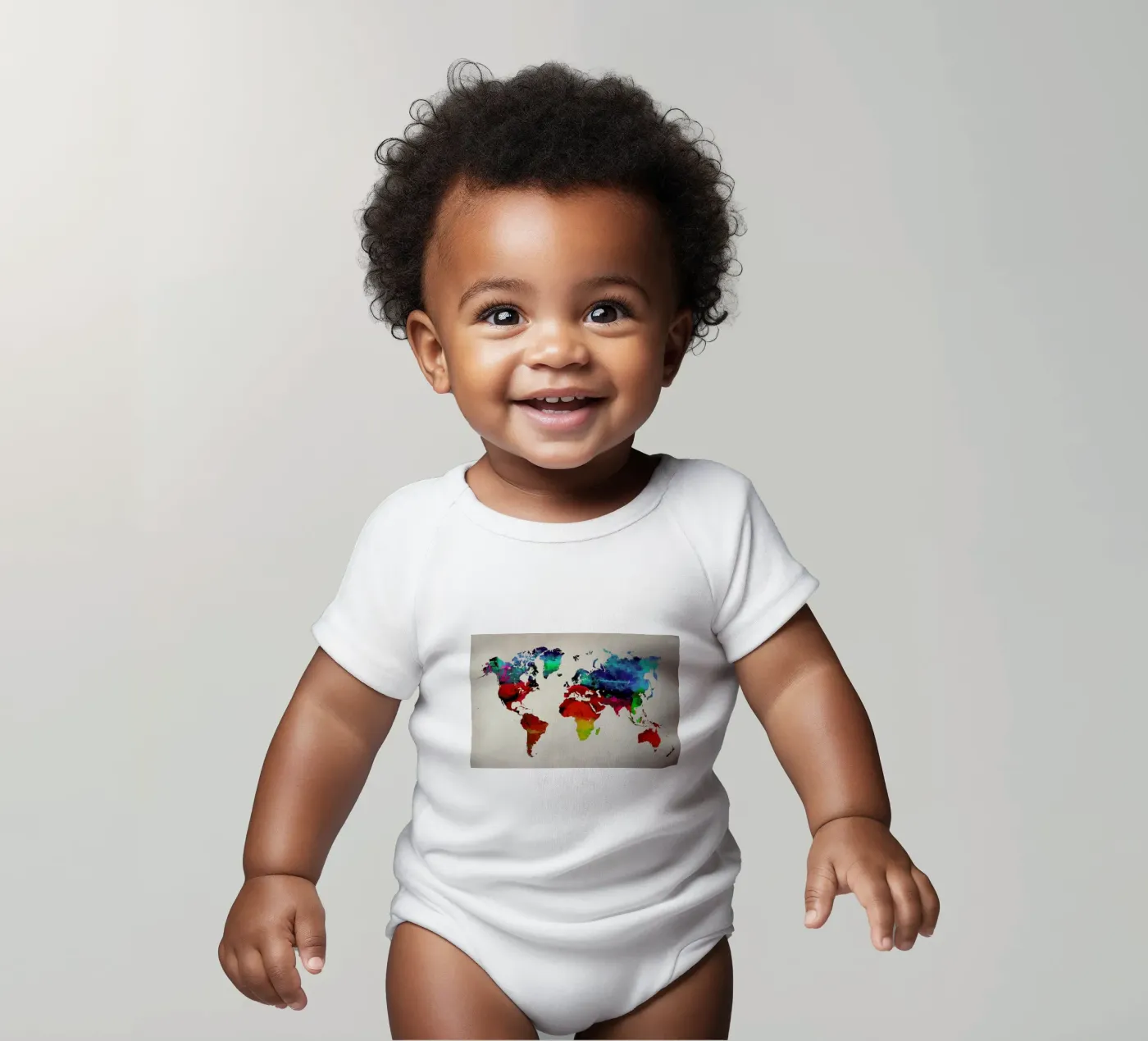 World Map body bébé de Naxart