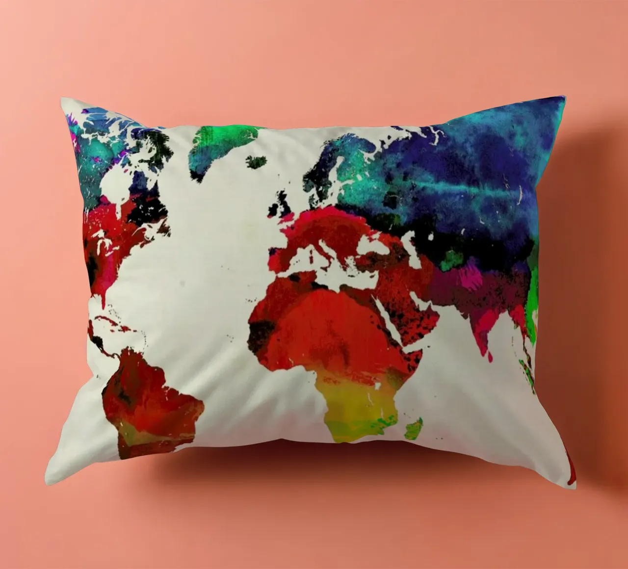 World Map cuscino da Naxart