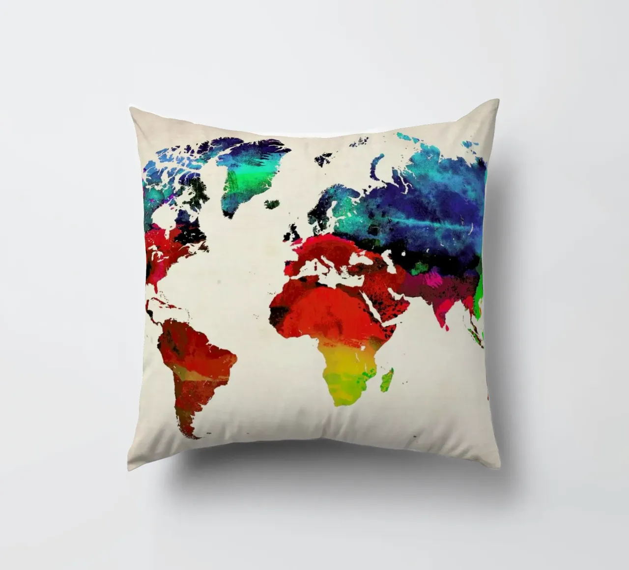 World Map cuscino da Naxart