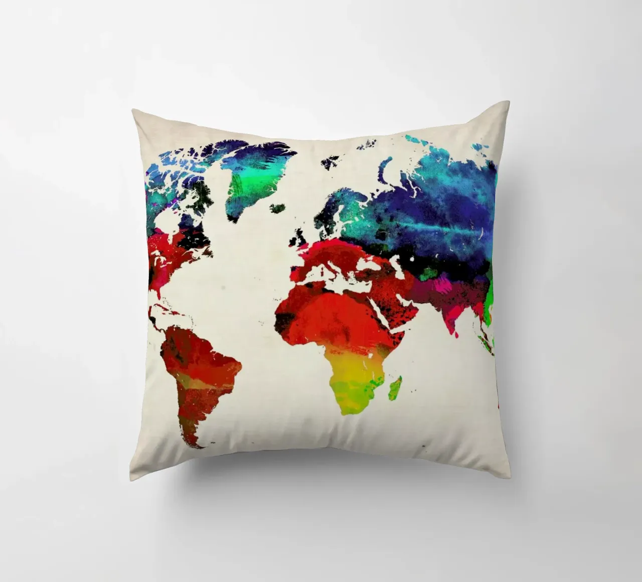 World Map cuscino da Naxart
